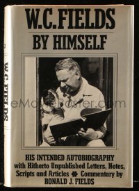 8h276 W.C. FIELDS BY HIMSELF hardcover book 1973 his intended autobiography with illustrations!