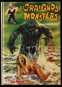 8h282 ZE CRAIGNOS MONSTERS Belgian hardcover book 1991 horror/sci-fi poster images in color!
