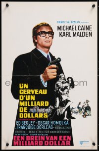 8j475 BILLION DOLLAR BRAIN Belgian 1969 Michael Caine, Karl Malden, Ken Russell!