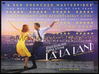 8j247 LA LA LAND advance British quad 2017 Ryan Gosling, Emma Stone dancing, the fools who dream!