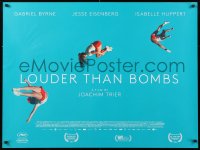 8j250 LOUDER THAN BOMBS British quad 2016 Gabriel Byrne, Isabelle Huppert, Eisenberg, athletic gymnasts!