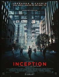 8j708 INCEPTION advance French 16x21 2010 Christopher Nolan, Leonardo DiCaprio, Gordon-Levitt!
