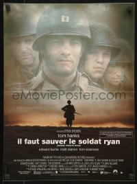 8j767 SAVING PRIVATE RYAN French 16x21 1998 Spielberg, Tom Hanks, Tom Sizemore, Matt Damon!