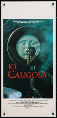 8j822 CALIGULA Italian locandina 1980 Malcolm McDowell, Penthouse's Bob Guccione sex epic, different!