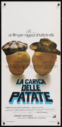8j867 LA CARICA DELLE PATATE Italian locandina 1979 Tommy Polgar, Charge of the Potatoes!
