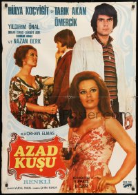 8j014 AZAD KUSU Turkish 1972 Orhan Elmas, completely different cast images!