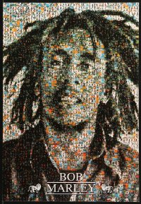 8k234 BOB MARLEY 15x21 Chilean commercial poster 2000s incredible composite close-up!