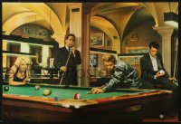 8k250 HOLLYWOOD LEGENDS 15x21 Chilean commercial poster 1990s playing pool!
