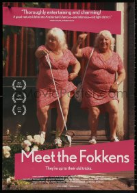 8k797 MEET THE FOKKENS 27x39 1sh 2012 Rob Schroder & Gabrielle Provaas's Ouwehoeren, wacky!