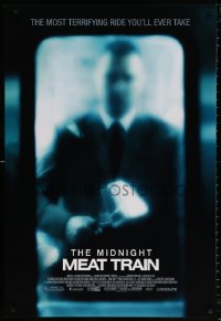 8k803 MIDNIGHT MEAT TRAIN heavy stock 1sh 2008 Bradley Cooper, most terrifying ride you'll ever take!