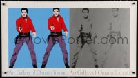 8k161 ART GALLERY OF ONTARIO TORONTO 24x42 Canadian museum/art exhibition 1988 Warhol art of Elvis!