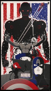 8k034 AVENGERS: AGE OF ULTRON #21/50 20x36 art print 2015 Marvel, Yan, All of You Against All of Me!
