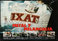 8k440 METAL & MELANCHOLY 19x27 special poster 1995 Metaal en Melancholie, car images!