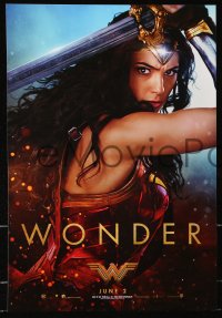 8k224 WONDER WOMAN group of 3 mini posters 2017 sexiest Gal Gadot in title role & as Diana Prince!