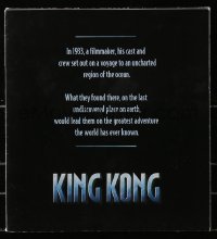 8m477 KING KONG presskit 2005 Peter Jackson, the greatest adventure the world has ever known!