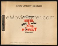 8m514 NEVER A DULL MOMENT presskit w/ 19 stills 1968 Disney, Dick Van Dyke, Edward G. Robinson