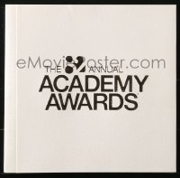 8m010 82ND ANNUAL ACADEMY AWARDS souvenir program book 2010 deluxe embossed textured covers!