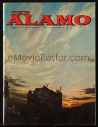 8m018 ALAMO souvenir program book 1960 John Wayne & Richard Widmark in Texas War of Independence!