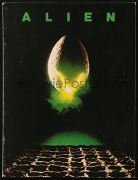 8m020 ALIEN souvenir program book 1979 Ridley Scott outer space sci-fi monster classic!