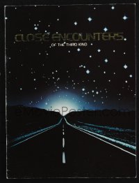 8m070 CLOSE ENCOUNTERS OF THE THIRD KIND souvenir program book 1977 Steven Spielberg sci-fi classic!