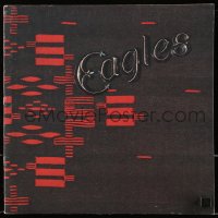 8m088 EAGLES music concert souvenir program book 1976 great images for their tour that year!