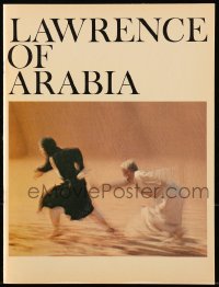 8m191 LAWRENCE OF ARABIA 27pg souvenir program book 1963 David Lean classic starring Peter O'Toole!