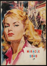 8m228 MIRACLE IN SOHO English souvenir program book 1957 Emeric Pressburger, full-color throughout!