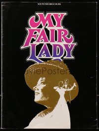 8m239 MY FAIR LADY stage play Canadian souvenir program book 1982 Tony Britton & Rebecca Caine!