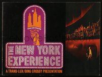 8m242 NEW YORK EXPERIENCE souvenir program book 1973 wonderful images of NYC sights & attractions!