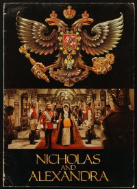 8m244 NICHOLAS & ALEXANDRA souvenir program book 1971 Czars & the end of the Russian aristocracy!