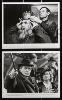 8m432 DRESSER presskit w/ 12 stills 1984 actor Albert Finney & his loyal assistant Tom Courtenay!