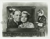 8p830 ANITA PAGE signed 8x10 REPRO still 1980s great image with Lon Chaney in While the City Sleeps!