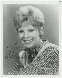 8p839 BETSY PALMER signed 8x10 REPRO still 1980s great head & shoulders smiling portrait!