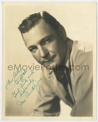 8p390 ODILLE OSBORNE signed deluxe 8x10 still 1930s photo by Freulich signed by his WIFE Odille Osborne!