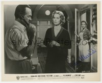8p428 DINA MERRILL signed 8.25x10 still 1961 with Deborah Kerr in a scene from The Sundowners!