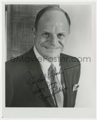 8p865 DON RICKLES signed 8x10 REPRO still 1970s great smiling head & shoulders portrait in suit & tie!