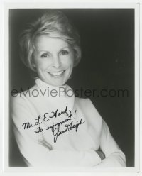 8p902 JANET LEIGH signed 8x10 REPRO still 1987 great smiling portrait later in her career!