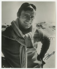 8p513 JEAN-CLAUDE KILLY signed 7.5x9.25 still 1960s portrait of French skier for Sports Illustrated!