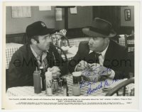 8p542 KENNETH MCMILLAN signed 8x10 still 1980 eating with James Caan in Hide In Plain Sight!