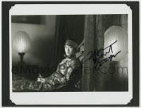 8p183 LI GONG matted signed 8x10 REPRO still 1990s close up in Raise the Red Lantern!