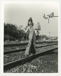 8p946 MARY BADHAM signed 8x10 REPRO still 1980s as Willie Star in This Property is Condemned!