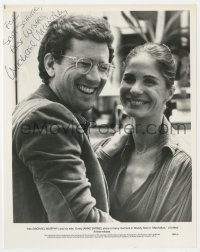 8p580 MICHAEL MURPHY signed 8x10.25 still 1979 with wife Anne Byrne in Woody Allen's Manhattan!