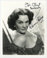 8p955 PATRICIA MEDINA signed 8x10 REPRO still 1980s c/u in sexy low-cut blouse with bare shoulders!