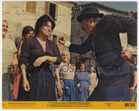 8p631 SECRET OF SANTA VITTORIA signed 8x10 mini LC #1 1969 by BOTH Anthony Quinn AND Anna Magnani!
