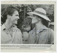 8p635 SIGOURNEY WEAVER signed 8.25x9 still 1982 with Mel Gibson in The Year of Living Dangerously!