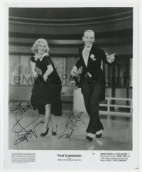 8p650 THAT'S DANCING signed 8x9.75 still 1985 by BOTH Fred Astaire AND Ginger Rogers, dancing!