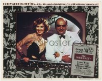 8p068 WILD PARTY signed LC #5 1975 by Raquel Welch, who's in the Roaring Twenties with James Coco!
