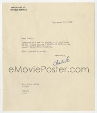 8p122 S. CHARLES EINFELD signed letter 1957 sending Buddy Adler photos of A Hatful of Rain awards!