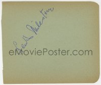 8p703 LEWIS MILESTONE signed 5x6 cut album page 1930s it can be framed with a repro still!