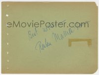 8p717 ROUBEN MAMOULIAN signed 5x6 cut album page 1930s it can be framed & displayed with a repro!